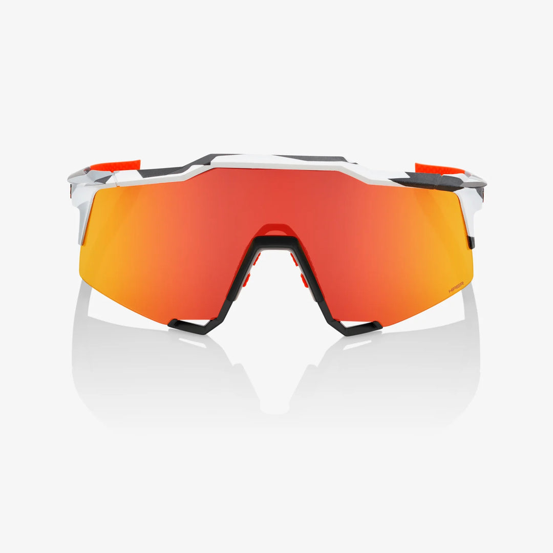 SPEEDCRAFT® - Soft Tact Grey Camo - HiPER® Red Multilayer Mirror + Clear Lens