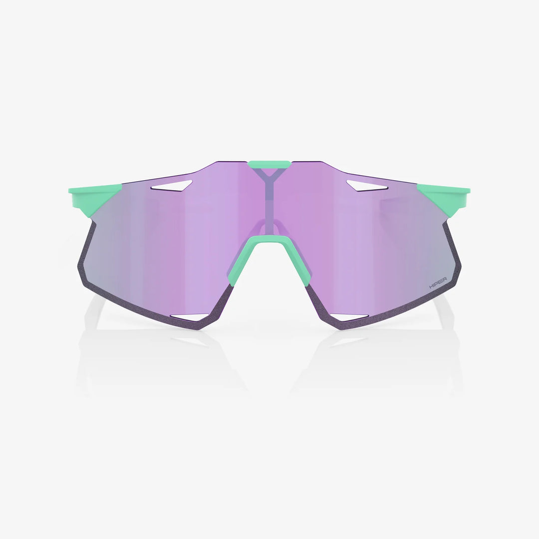100% HYPERCRAFT® - Soft Tact Mint - Hiper Lavender Mirror Lens + Clear Lens