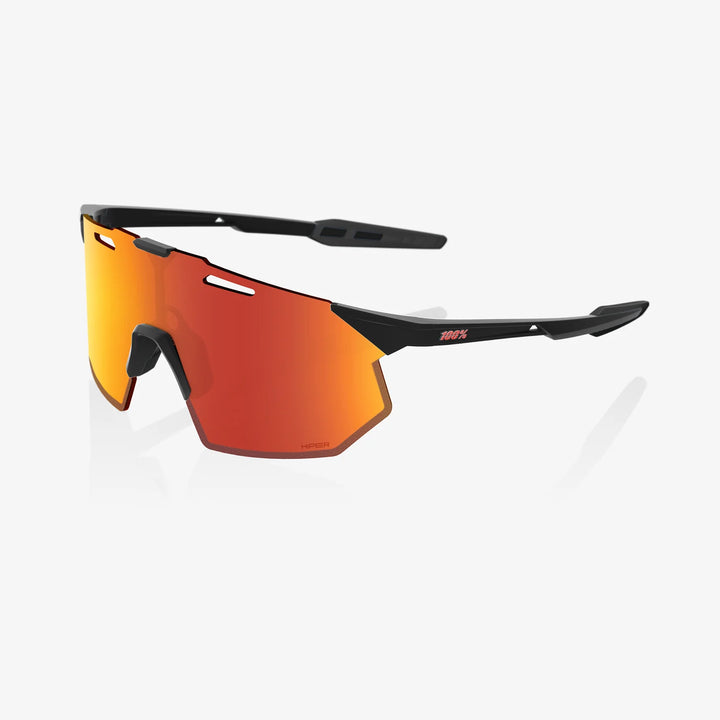 HYPERCRAFT® SQ - Soft Tact Black - HiPer Red Multilayer Mirror + Clear Lens
