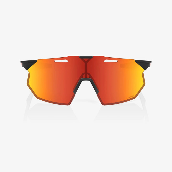 HYPERCRAFT® SQ - Soft Tact Black - HiPer Red Multilayer Mirror + Clear Lens
