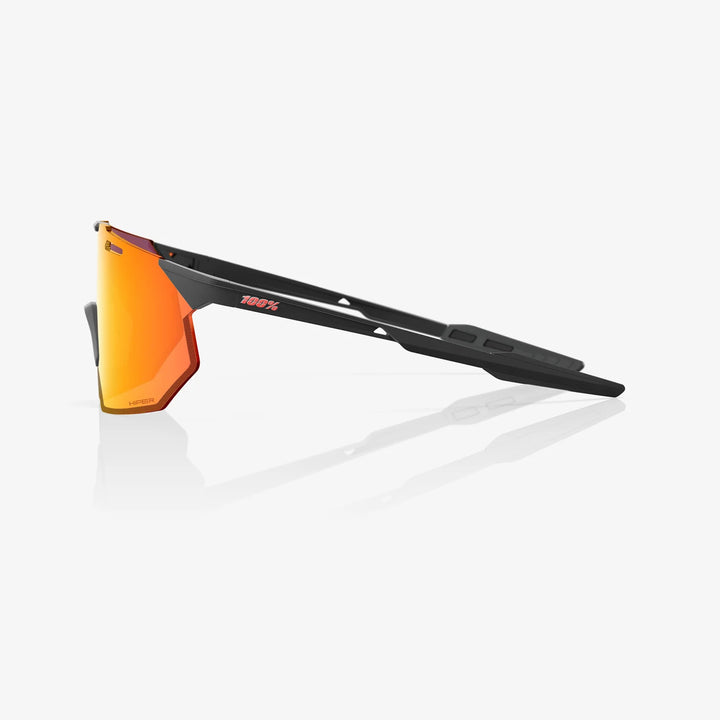 HYPERCRAFT® SQ - Soft Tact Black - HiPer Red Multilayer Mirror + Clear Lens