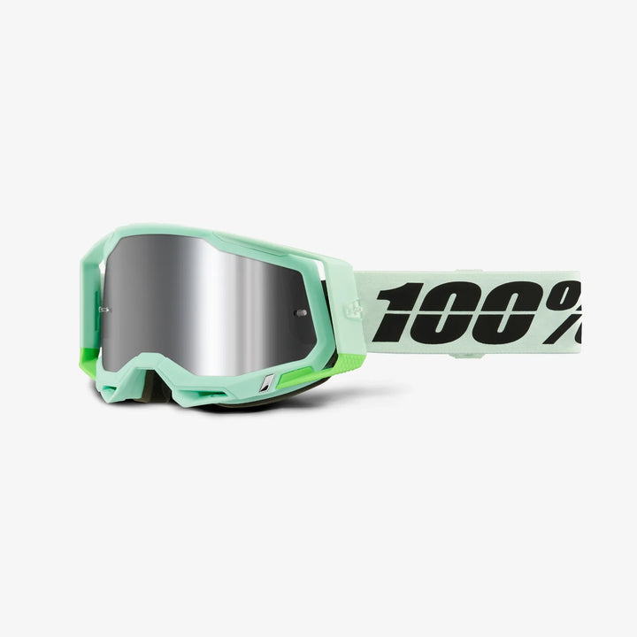 100% Racecraft 2 Goggle Palomar - Mirror Silver Lens