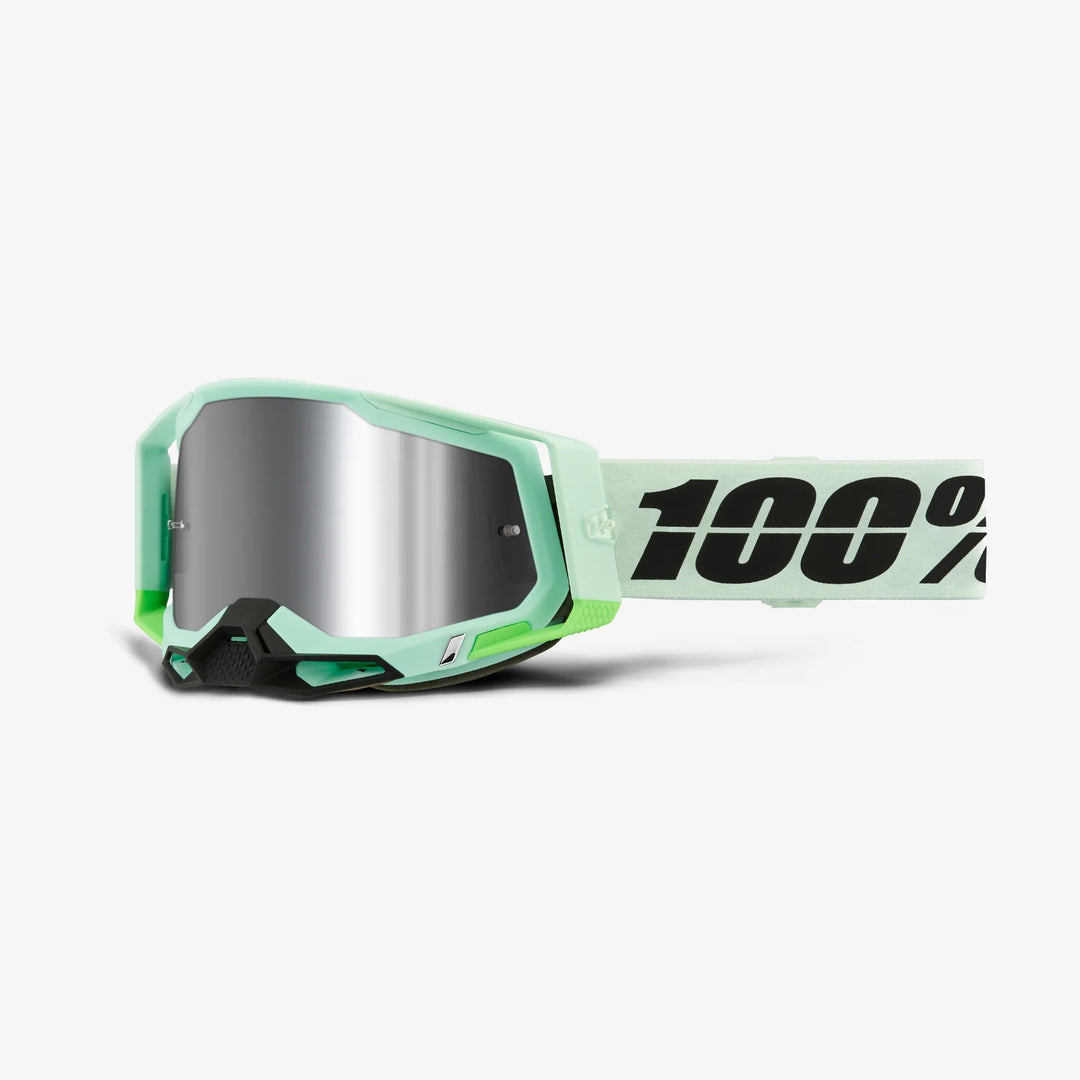 100% Racecraft 2 Goggle Palomar - Mirror Silver Lens