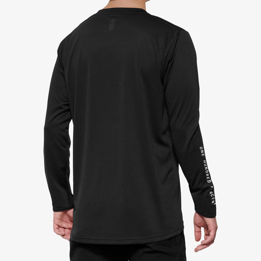 100% RIDECAMP Jersey Manga Larga - Black