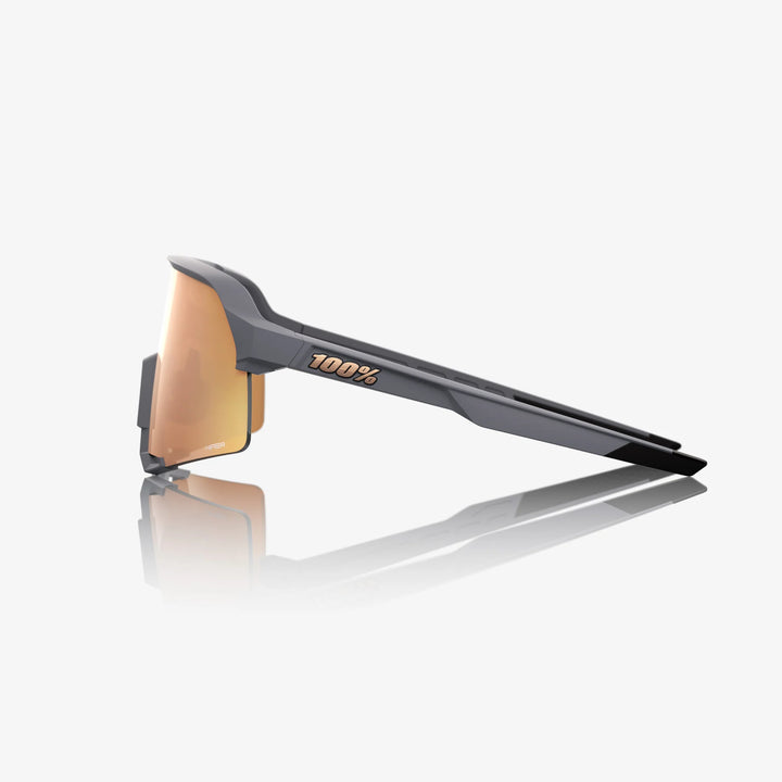 100% Lente S3™  - Soft Tact Grey - HiPER® Copper Mirror + Clear Lens