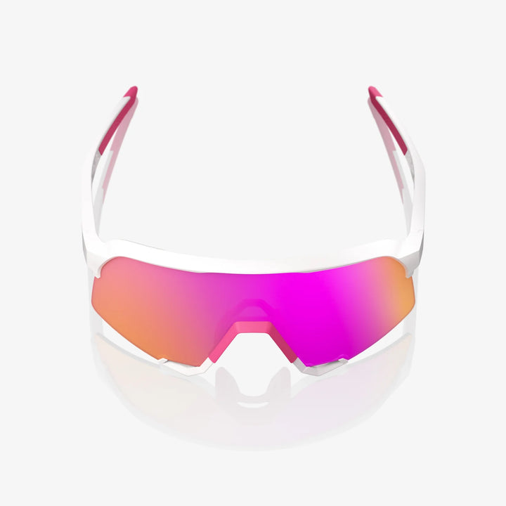 100% Lente S3 - Matte White/Pink - HiPER Vital Pink Mirror