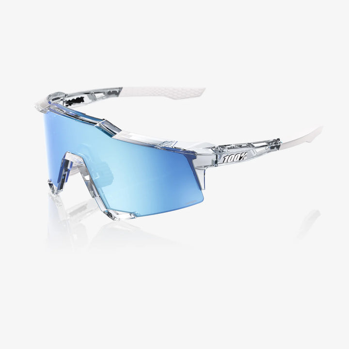 100% SPEEDCRAFT - Polished Translucent Clear - HiPER Blue Multilayer Mirror
