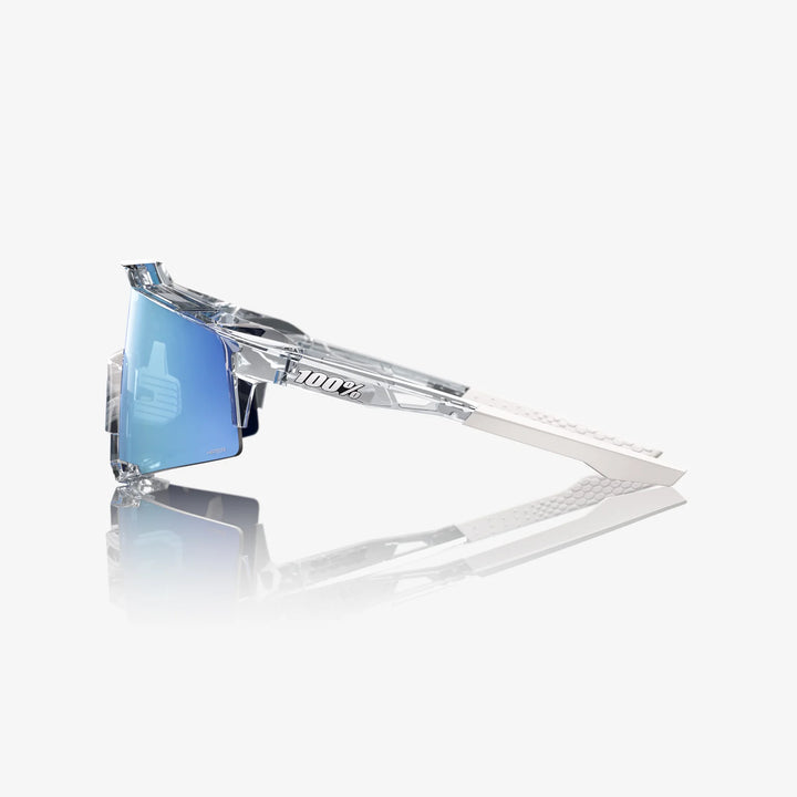 100% SPEEDCRAFT - Polished Translucent Clear - HiPER Blue Multilayer Mirror