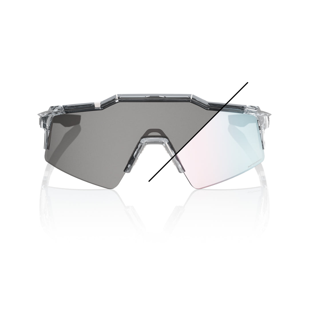 100% SPEEDCRAFT® SL - Polished Translucent Grey - Rose Gold Mirror Photochromic
