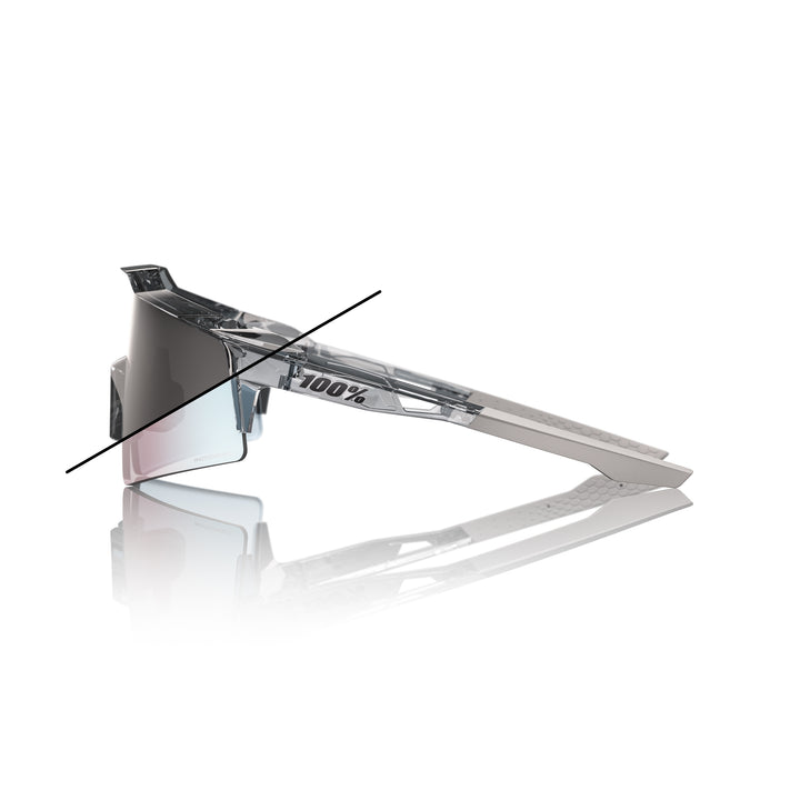 100% SPEEDCRAFT® SL - Polished Translucent Grey - Rose Gold Mirror Photochromic