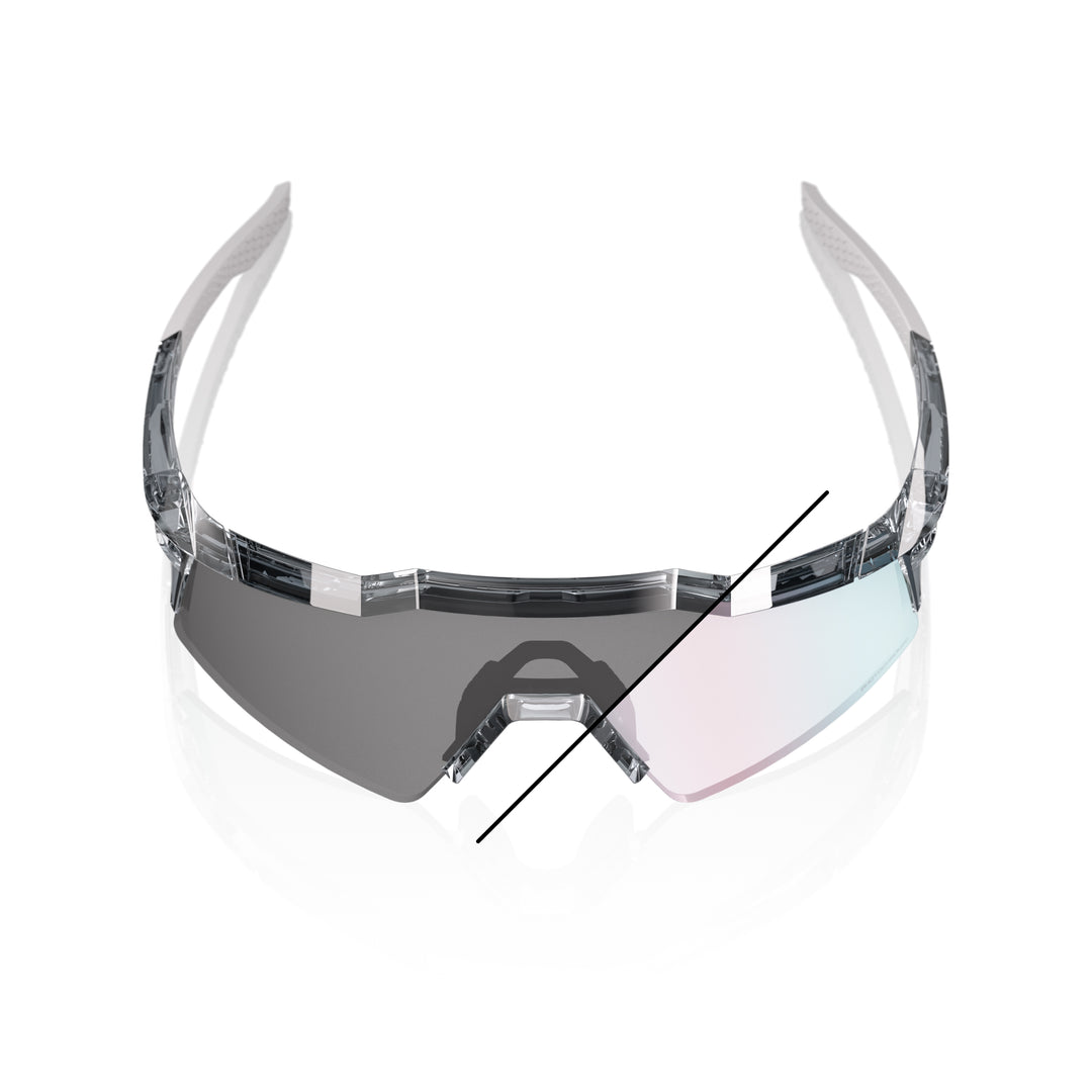 100% SPEEDCRAFT® SL - Polished Translucent Grey - Rose Gold Mirror Photochromic
