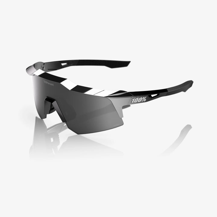 100% SPEEDCRAFT XS - Soto 1 Polished Black Chrome - Hiper Mercury Mirror Lens