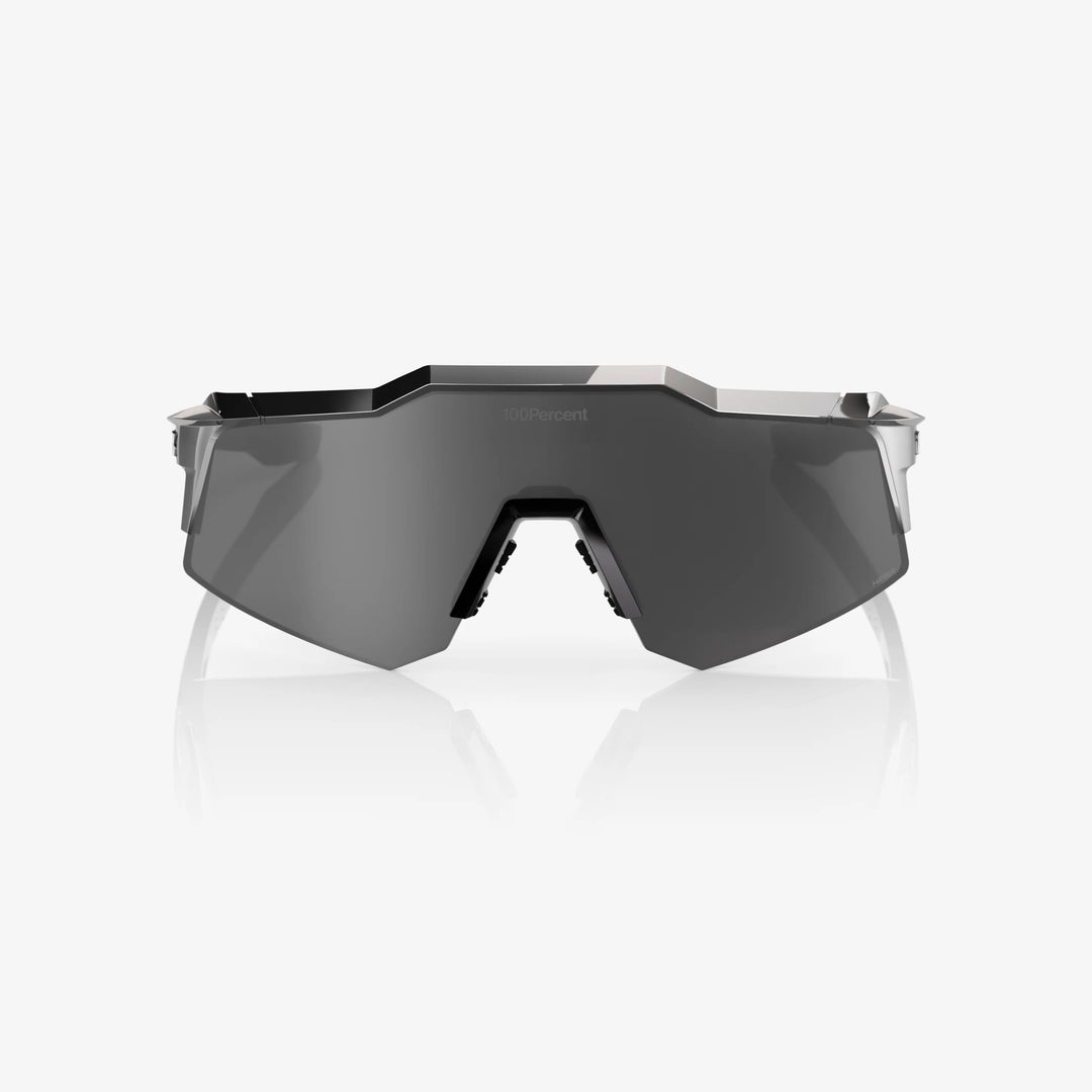 100% SPEEDCRAFT XS - Soto 1 Polished Black Chrome - Hiper Mercury Mirror Lens