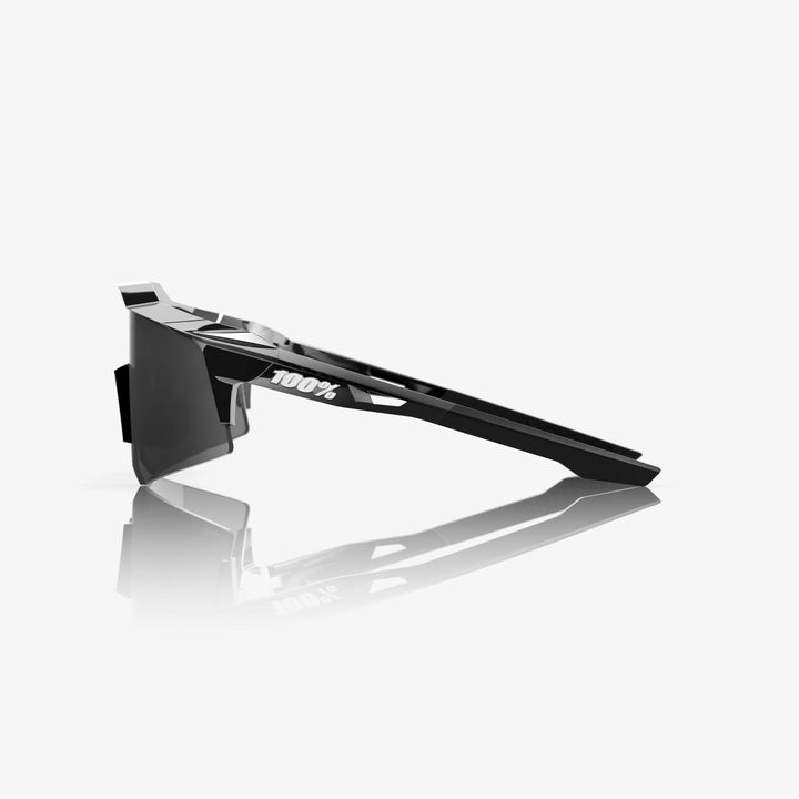 100% SPEEDCRAFT XS - Soto 1 Polished Black Chrome - Hiper Mercury Mirror Lens