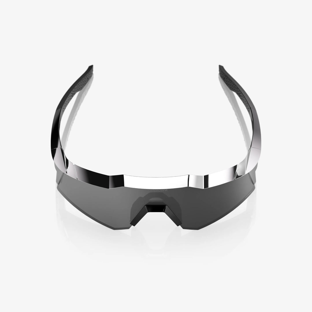 100% SPEEDCRAFT XS - Soto 1 Polished Black Chrome - Hiper Mercury Mirror Lens