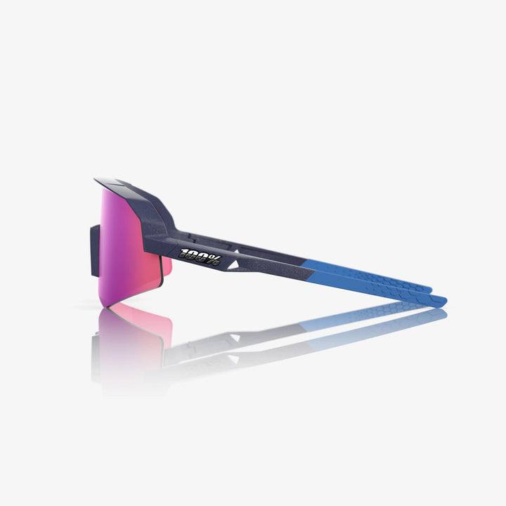 100% SLENDALE SL - Satin Storm Metallic - Purple Mirror Lens