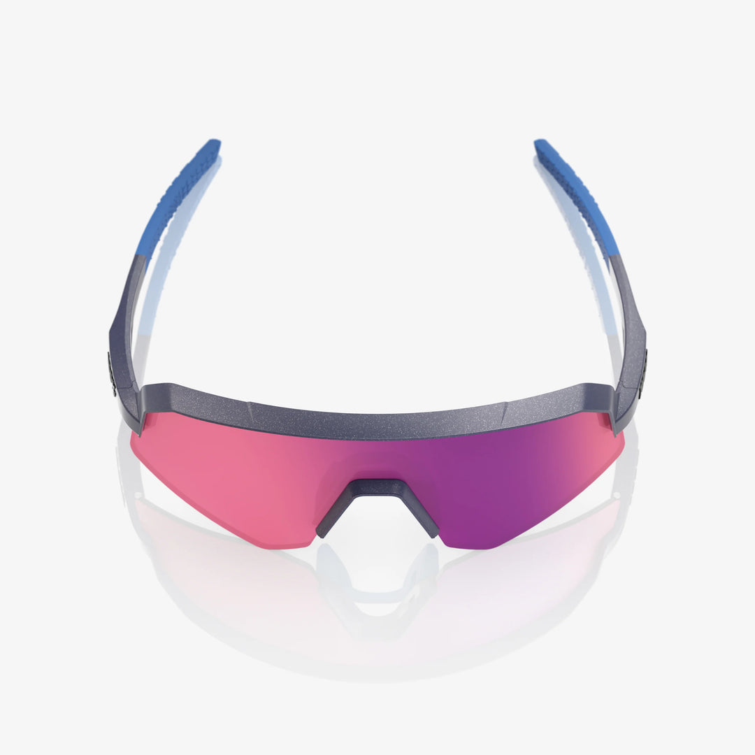 100% SLENDALE SL - Satin Storm Metallic - Purple Mirror Lens