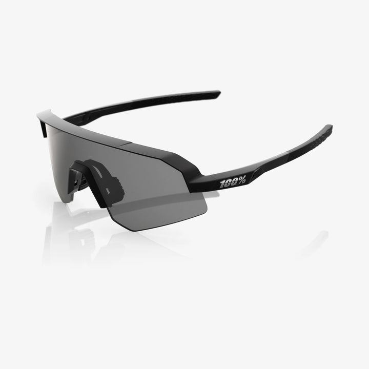100% SLENDALE SL - Matte Black - Smoke Lens
