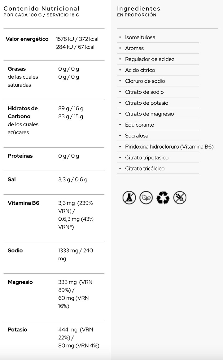 Santa Madre Isotonic Electrolyte Drink - Naranja
