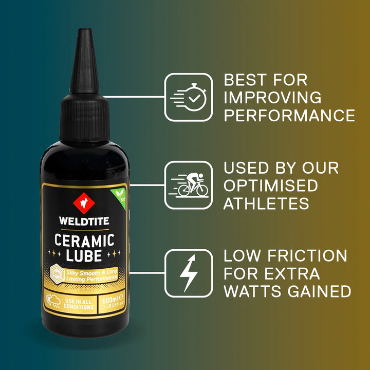 Weldtite Ceramic Lube Lubricante para Cadena (100ml)