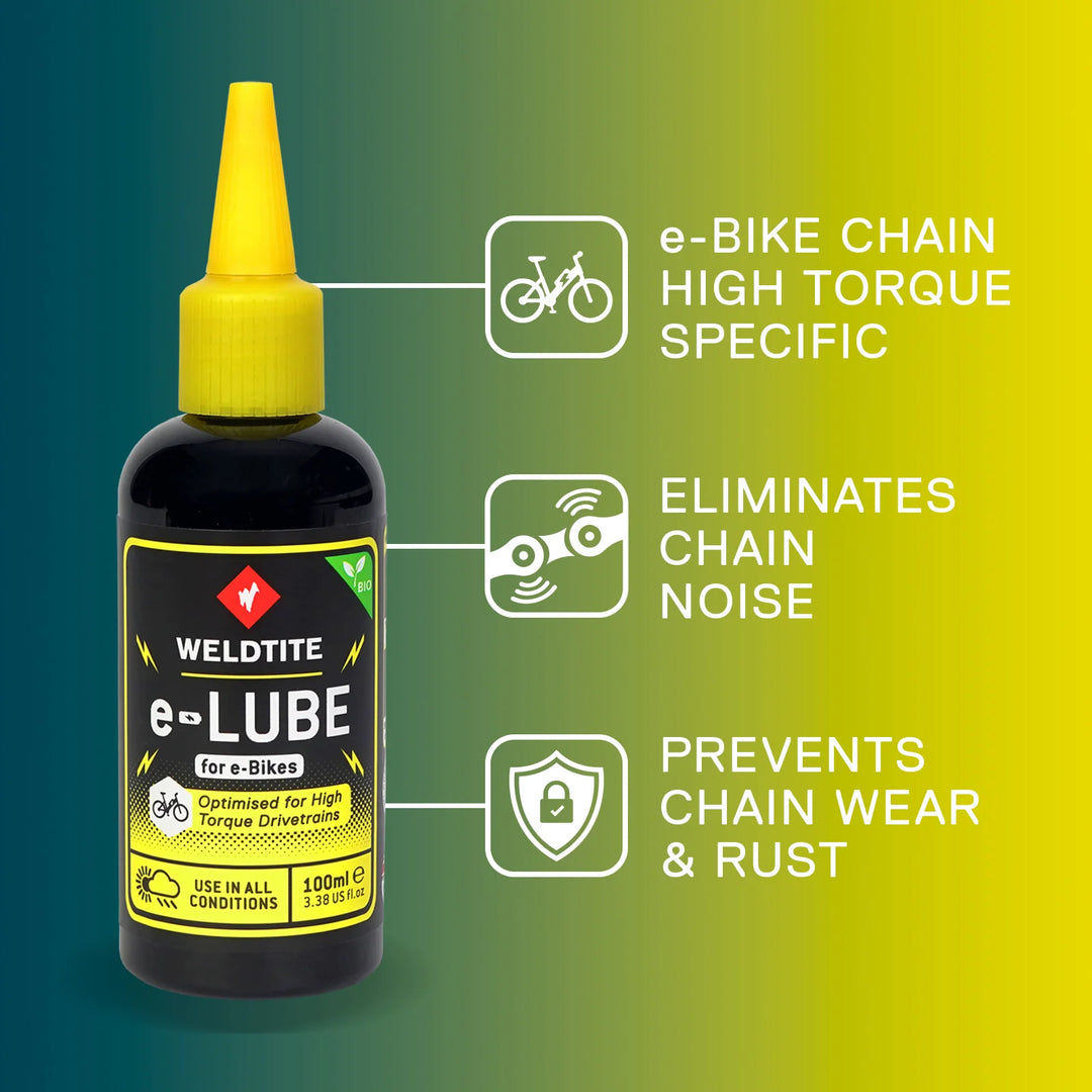 Weldtite E-Lube Lubricante para Cadena (100ml)