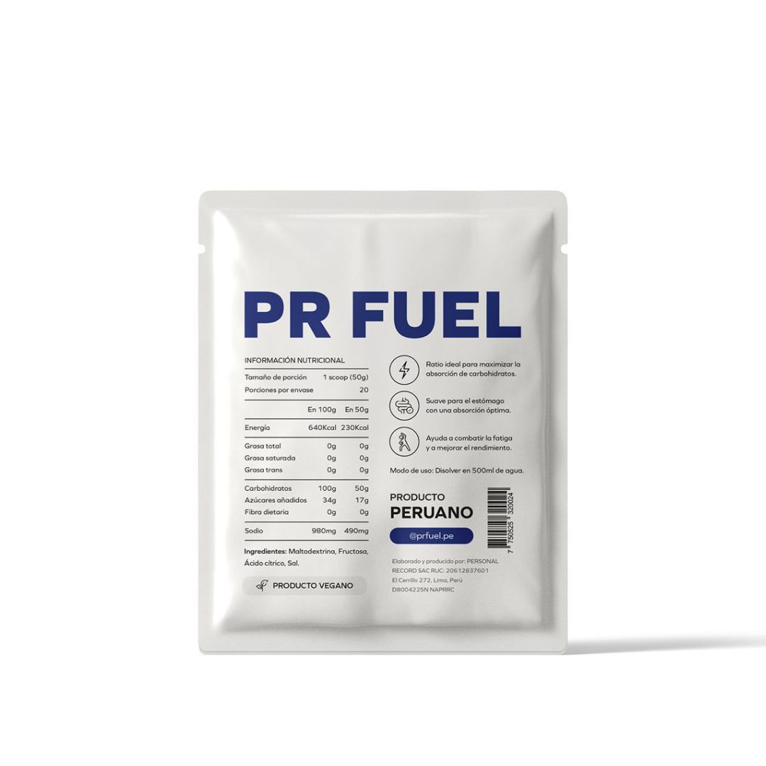 PR Fuel Drink Mix Monodosis 50G - Neutro
