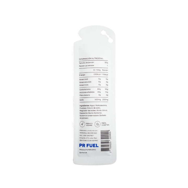 PR Fuel Energy Gel - Neutro