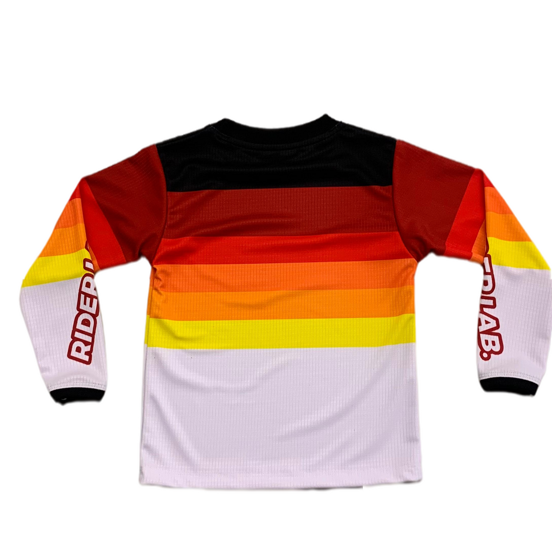 Jersey Rider Lab Niños - Tricolor