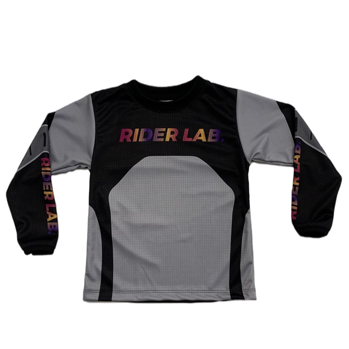 Jersey Rider Lab Niños - Black/Grey