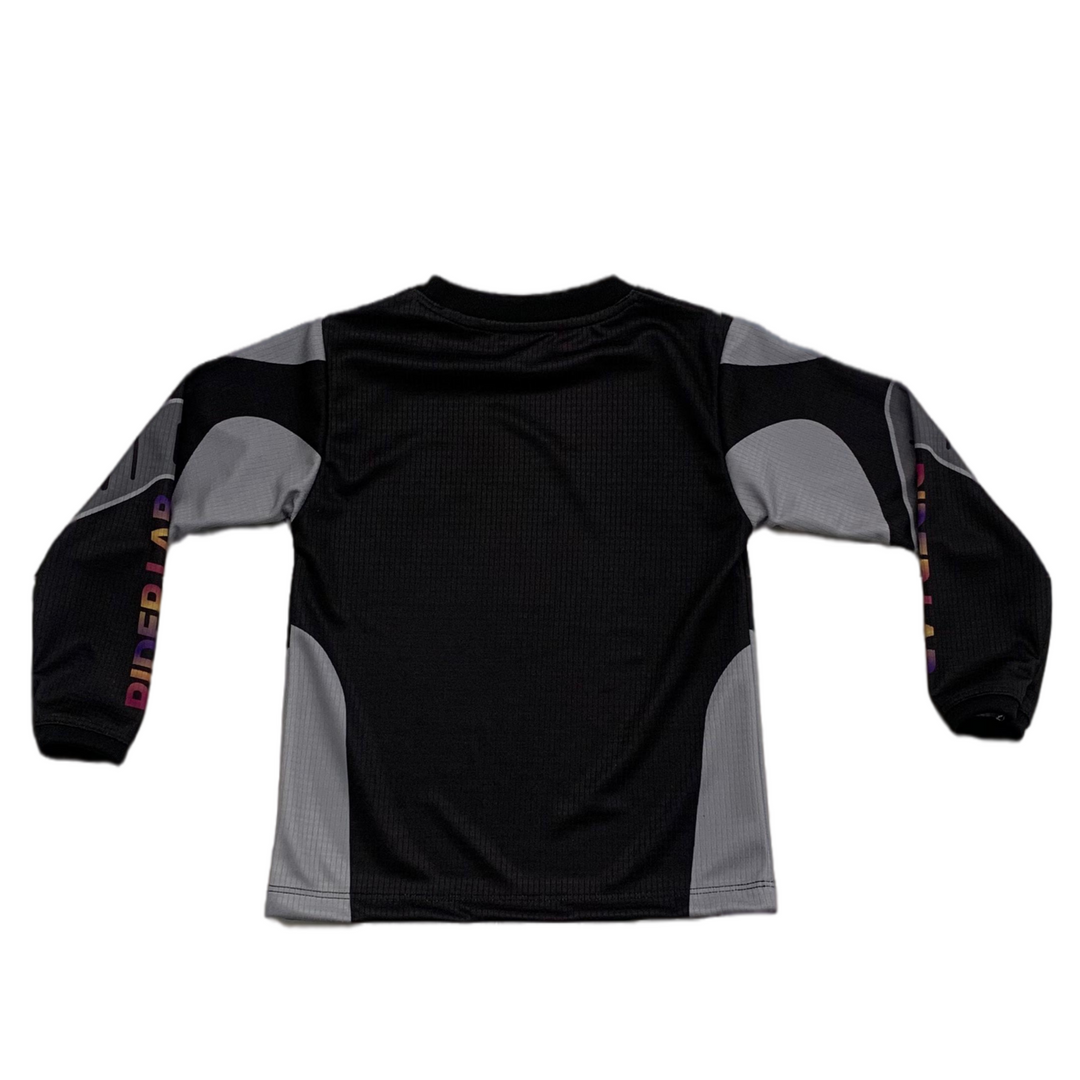 Jersey Rider Lab Niños - Black/Grey