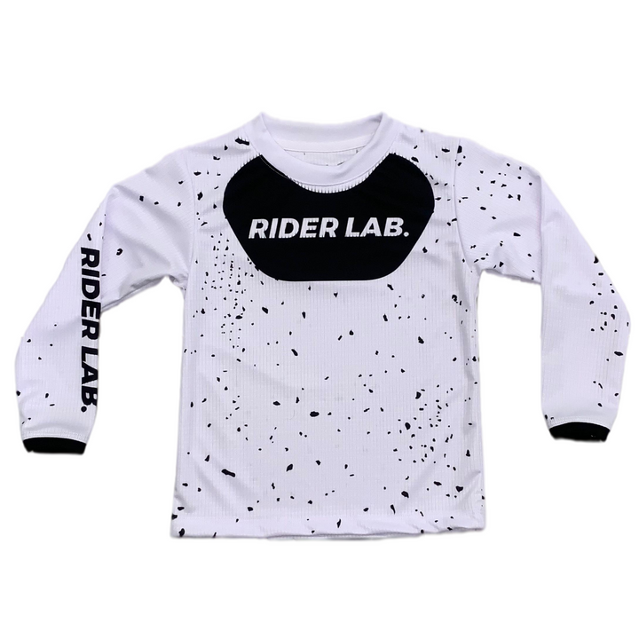 Jersey Rider Lab Niños - Black /White