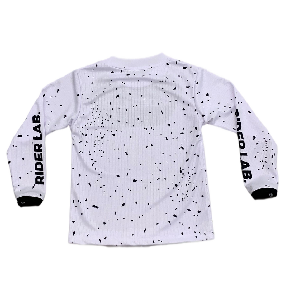 Jersey Rider Lab Niños - Black /White