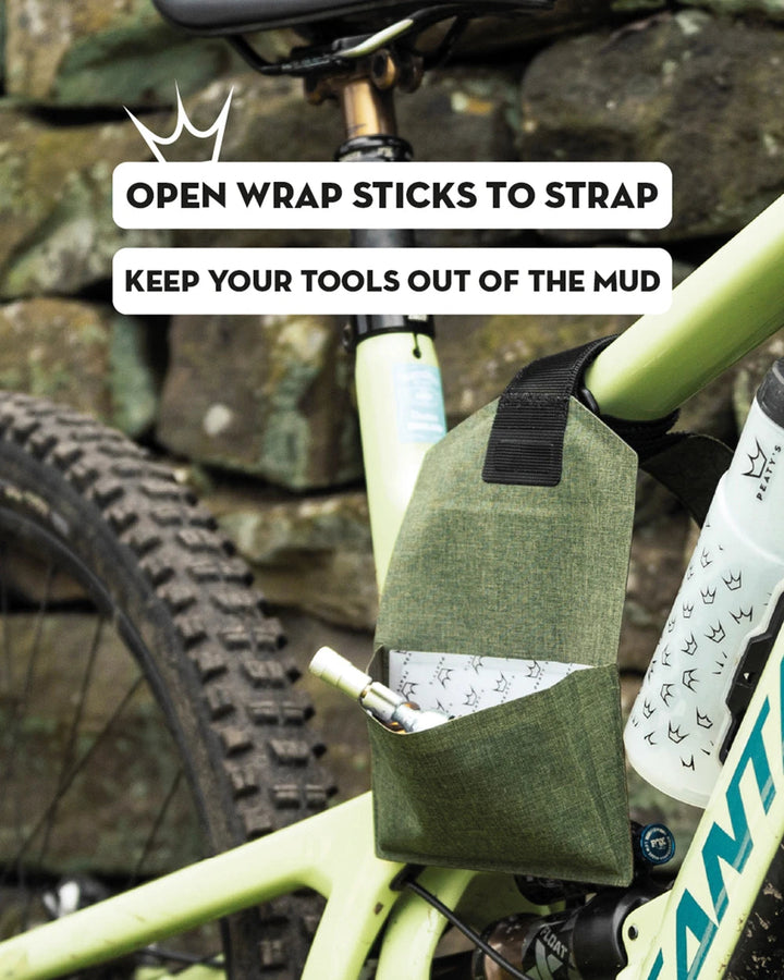 Peaty's Portaherramientas Holdfast Trail Tool Wrap - Black