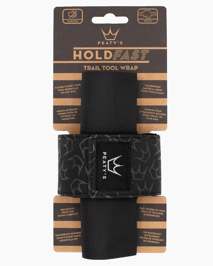 Peaty's Portaherramientas Holdfast Trail Tool Wrap - Black