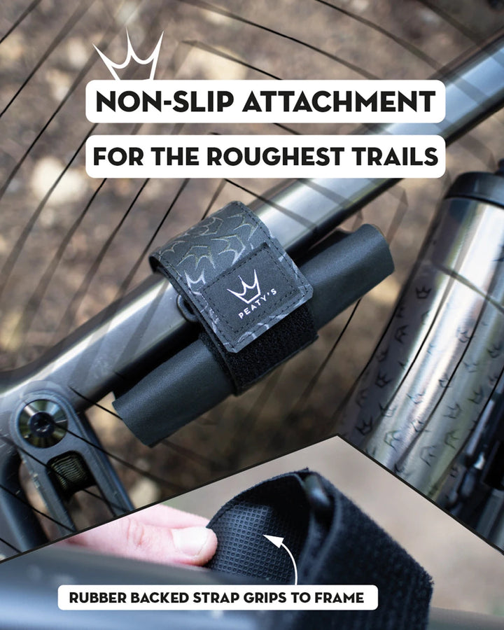 Peaty's Portaherramientas Holdfast Trail Tool Wrap - Black