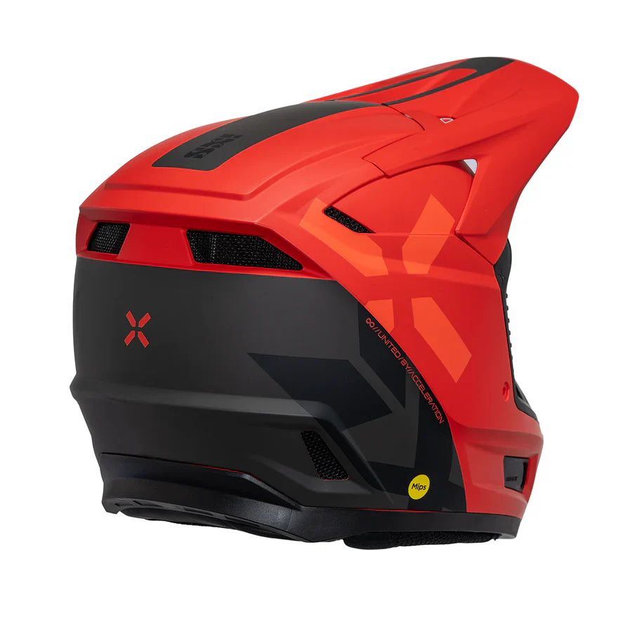 Casco Cerrado IXS Trigger MX 1.0 Chalky MIPS - Red Black
