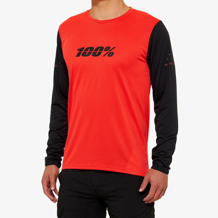 100% RIDECAMP Jersey - Red/Black