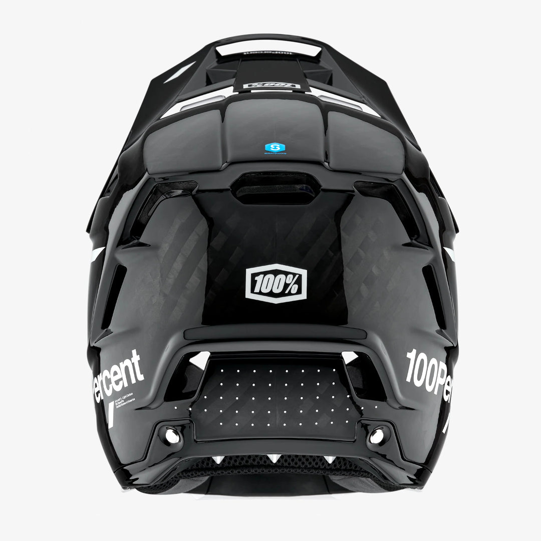 100% Aircraft 2 Carbon Black/White