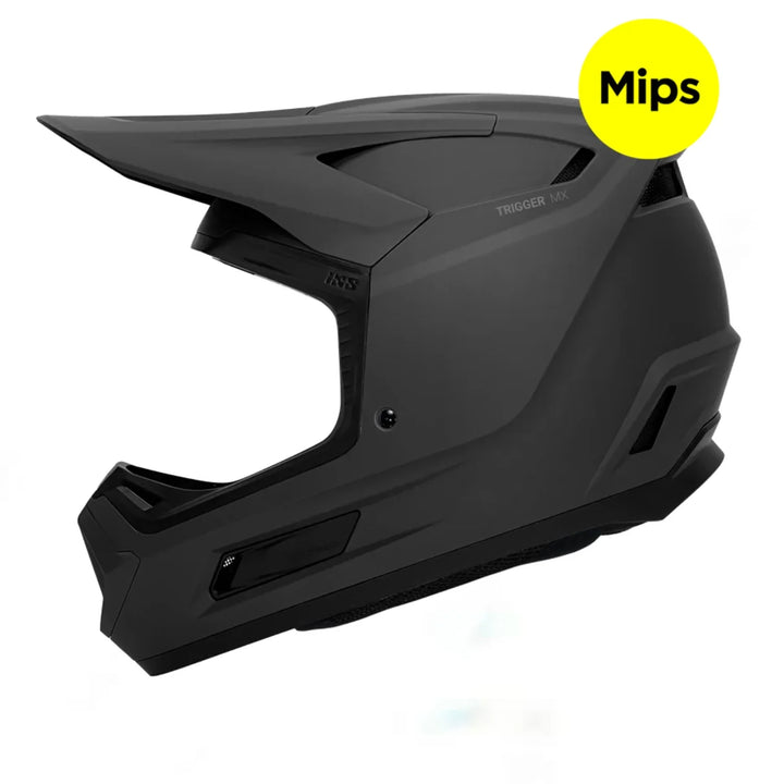 Casco Cerrado IXS Trigger MX 1.0 Chalky MIPS - Black Matte Metallic