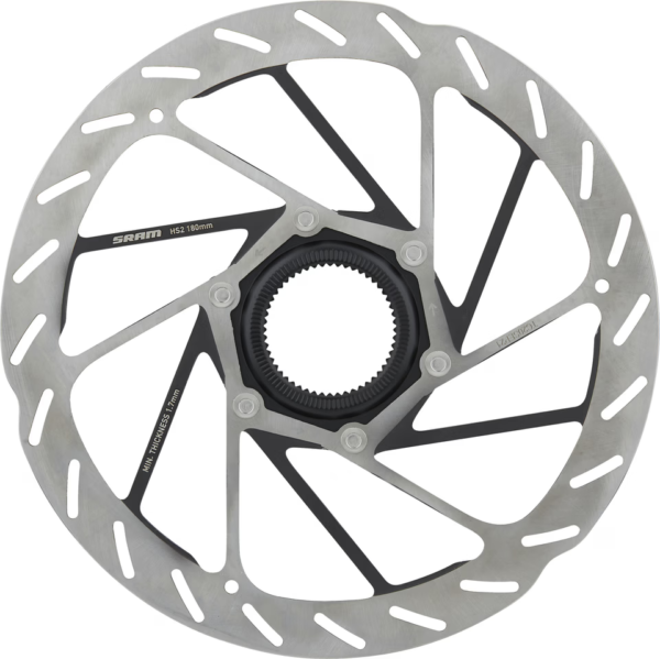 SRAM ROTOR HS2 180MM CENTER LOCK REDONDEADO