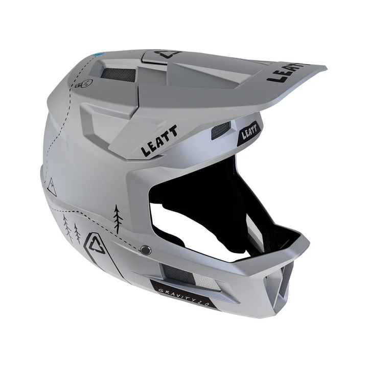 Casco Leatt MTB Gravity 2.0 - Gris