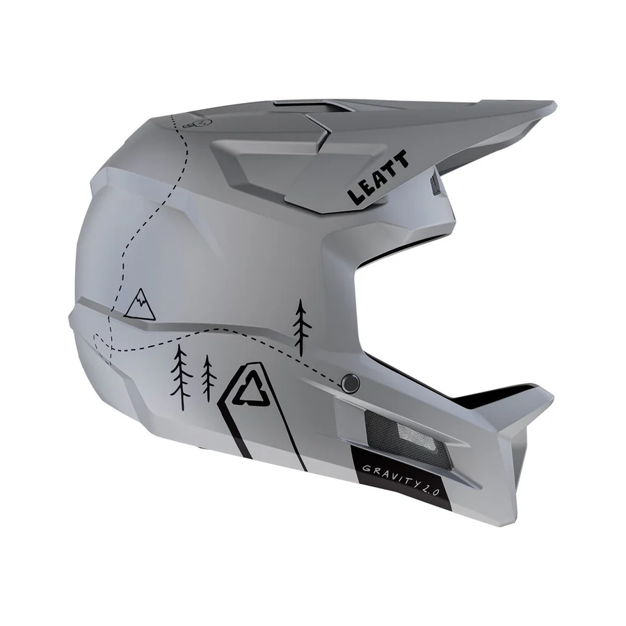 Casco Leatt MTB Gravity 2.0 - Gris