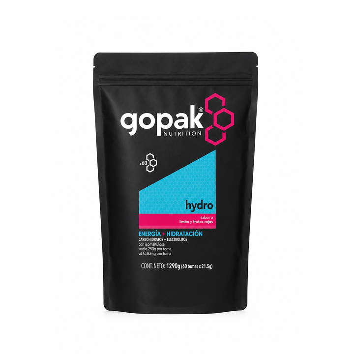 GOPAK - Hydro 1290g Limón y frutos rojos (60 tomas)