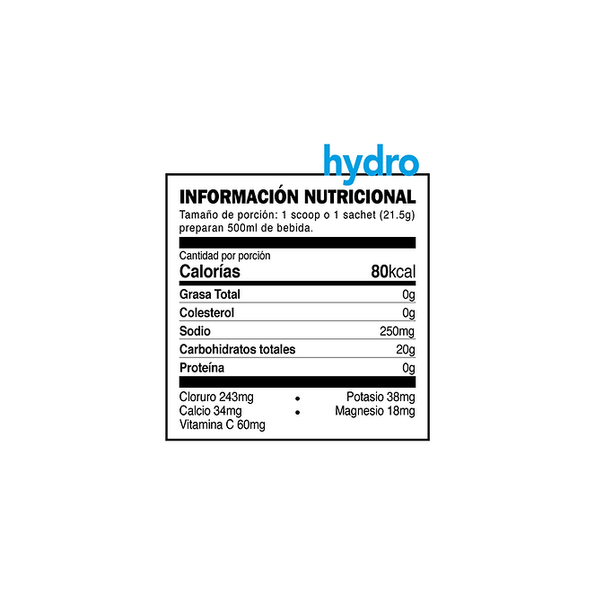GOPAK - Hydro 1290g Limón y frutos rojos (60 tomas)