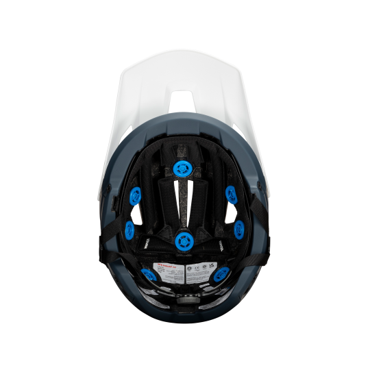 Casco Leatt MTB Enduro 3.0 Desmontable - Blanco / Negro