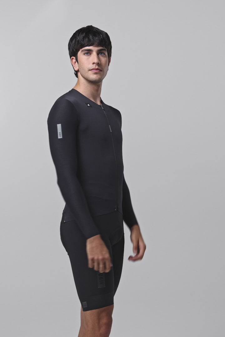 Maillot Manga Larga Gobik Avalon Unisex Ink Black