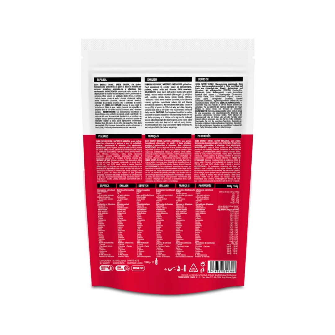 226ers SUB9 BEBIDA ENERGÉTICA 1KG - SANDÍA