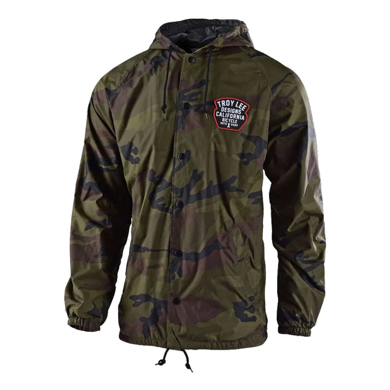 Troy Lee Designs GRANGER WINDBREAKER - GREEN CAMO