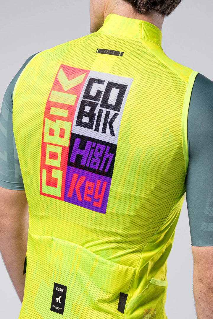 Chaleco Cortaviento GOBIK Plus 2.0 Liquid Lime