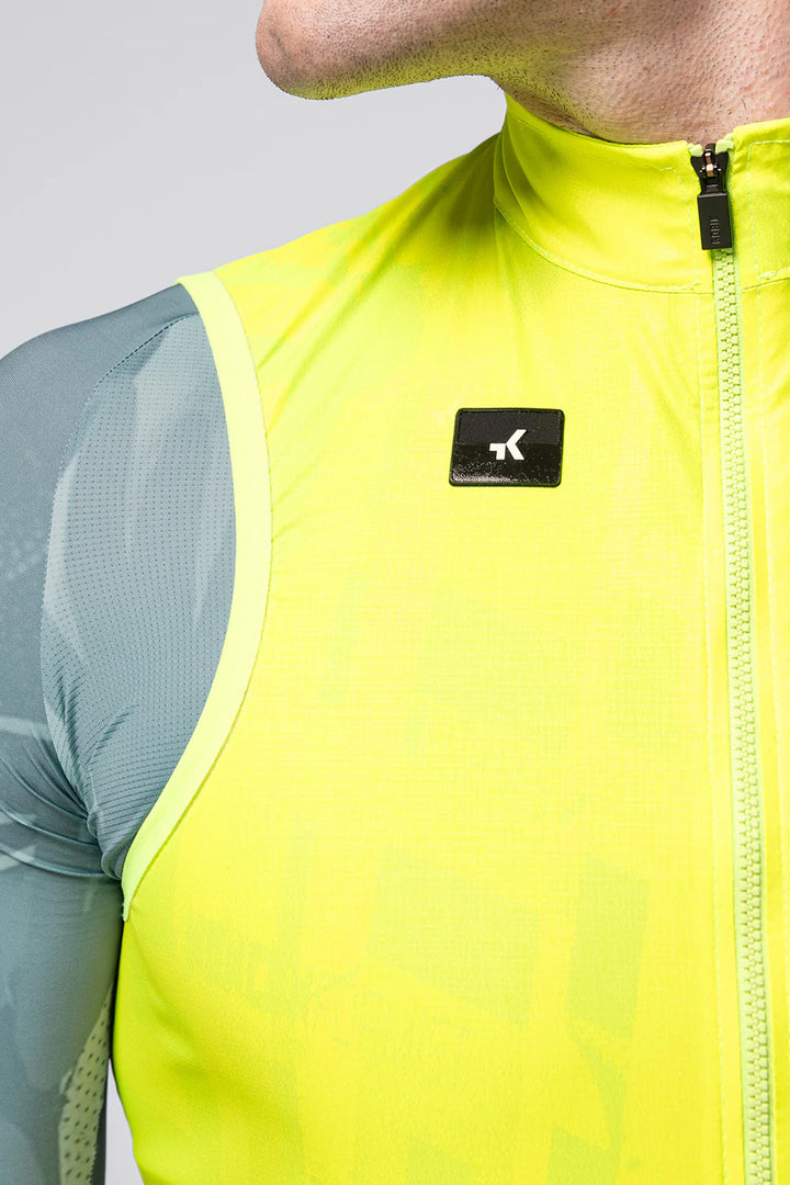 Chaleco Cortaviento GOBIK Plus 2.0 Liquid Lime